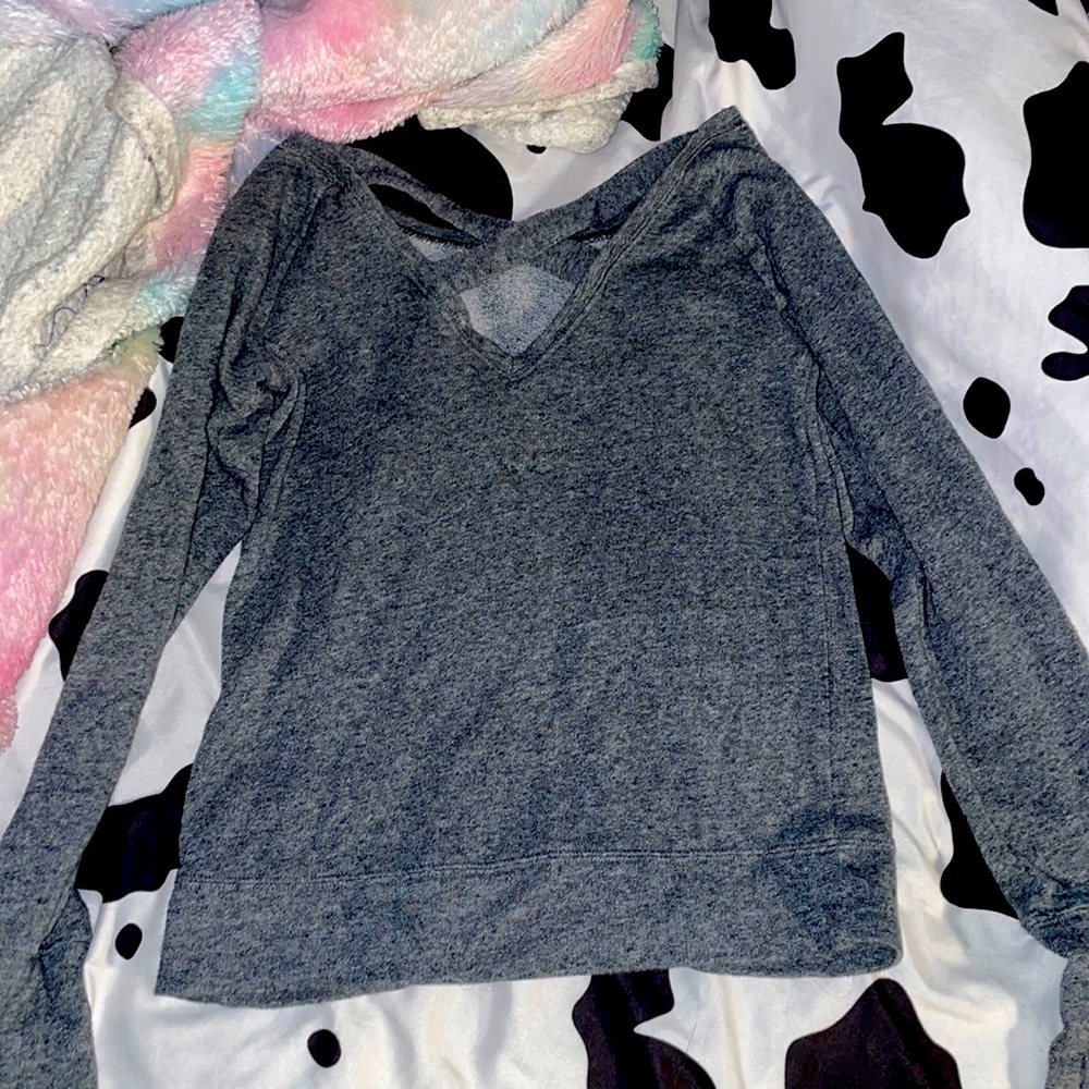 Light gray sweater